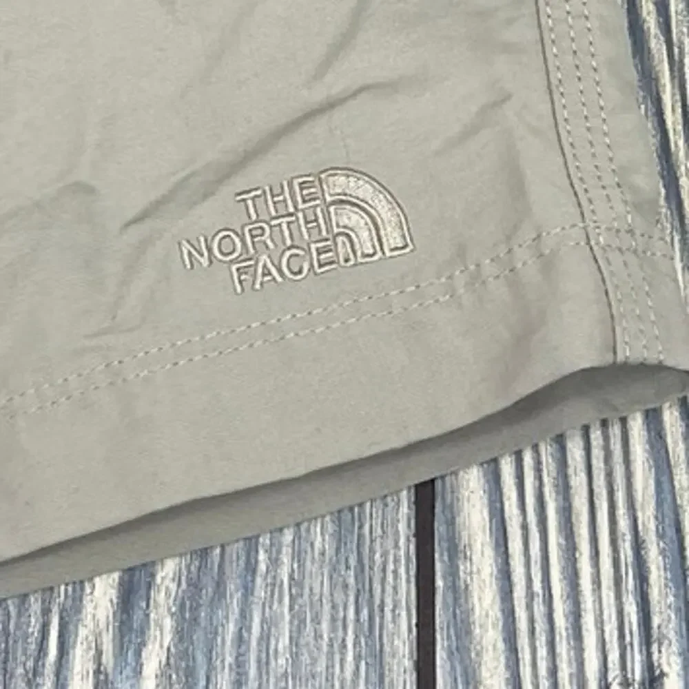 North Face Men Hiking Trail Shorts Sz 36 Tan Khaki Beige Camping Gorpcore Casual